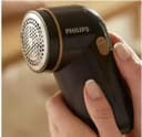 Philips Fabric Shaver – Fast Pill Removal, 8800 RPM, Large Blade Surface, 3 Mesh Hole Sizes, Safe on All Fabrics, Easy Clean Container, 2 AA Batteries, Compact Design (GC026/80) - 3