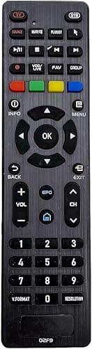 JZK Remplacement télécommande pour Formuler boîtier TV Z1…