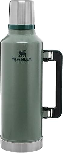 Stanley 1913 Classic Legendary Thermal Flask 2.3L - Keeps Hot Or Cold for 48 Hours - BPA-Free Insulated Bottle - Stainless Steel Coffee Flask - Leakproof - Dishwasher Safe - Green
