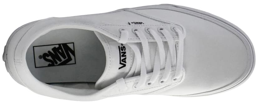Vans Men's Atwood Sneaker, Canvas White/White, 7.5 UK - 5