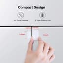 Aqara Door and Window Sensor Kit - 3pcs (Aqara Hub is Required), Zigbee, Wireless Mini Contact Sensor for Alarm System and Smart Home Automation, Compatible with Apple HomeKit, Alexa, Works With IFTTT - 4