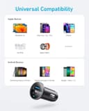 Car Charger, Anker 52.5W USB C Car Charger for iPhone 16/16 Pro/16 Pro Max/16 Plus/15/14/13/12/11, Galaxy S23/22/21, iPad Pro, Pixel, and More - 4