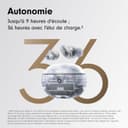 Beats Studio Buds + | Écouteurs Totalement sans Fil avec réduction du Bruit, Compatibilité améliorée avec Apple et Android, Micro intégré, Écouteurs Bluetooth Audio Spatial – Transparent - 4