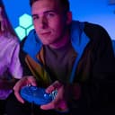 Official Switch Afterglow Wave Wired Controller - Blue - 5