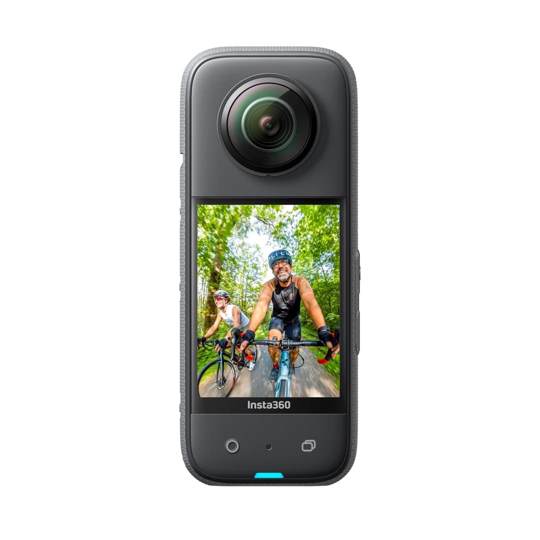 Insta360 X3 48MP 1/2" Action Camera 360° Waterproof Action Camera with 48MP Sensors, 5.7K 360° Active HDR Video, 72MP 360° Photos, 4K Single Lens, Stabilization, 2.29" Touch Screen with Sticker Kit