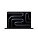 Apple 2023 MacBook Pro Laptop M3 Pro Chip mit 12‑Core CPU, 18‑Core GPU: 14,2" Liquid Retina XDR Display, 18 GB gemeinsamer Arbeitsspeicher, 1 TB SSD Speicher. Funktioniert mit iPhone, Space Schwarz - 1
