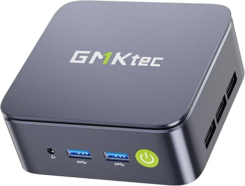 GMKtec Mini PC AMD Ryzen 5 W11 Pro 3500U (Plus performant Que Les 4300U/N150/N100/N95 4C/8T 4,50 GHz), Mini-Ordinateur G10, 16 Go de RAM DDR4 + SSD PCIe 3.0 x4 de 1 to,Wi-FI 5/USB 3.2/USB-C/BT 5.0