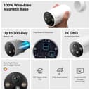 Tapo 2K QHD Wireless Indoor/Outdoor Smart Security Camera - 4