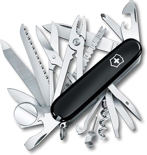 Victorinox, Swiss Champ Swiss Knife (33 Functions, Combination Pliers, Scissors, Magnifier)
