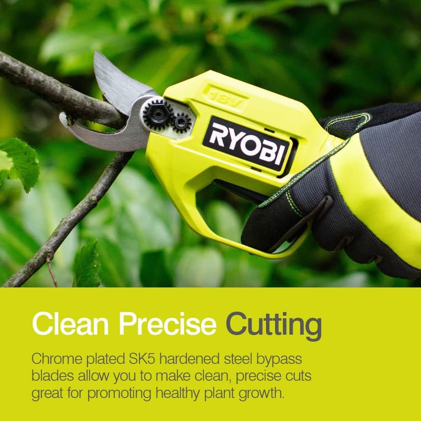 Ryobi RY18SCA-0 18V ONE+ Cordless Secateurs (Bare Tool) - 9