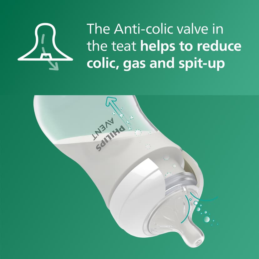 Philips Avent Natural Response Newborn Glass Gift Set - 5 x Baby Bottles, 2 x Philips Avent Ultra Soft Soother 0-6 Months, Bottle Brush, BPA Free (Model SCD879/11) - 7