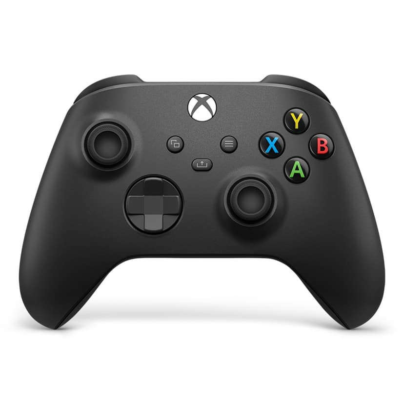 Xbox Wireless Controller – Carbon Black Series X|S, One, and Windows Devices - 1