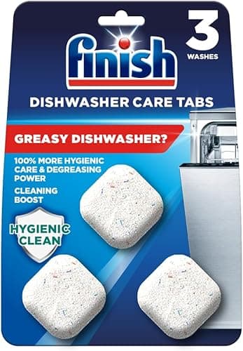 Finish Pastilles nettoyantes pour lave-vaisselle, 53 g, 3…