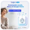 Tapo WiFi Connected Socket, Consumption Tracking, 16A Type F, Compatible with Alexa and Google Home, Control Fan, Air Conditioner, Energy Saving, Voice Control, Tapo P110(4-Pack) - 5