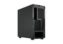 Fractal Design Epoch Black Solid - High Airflow PC Gaming Case - Mesh Front Panel - Three Momentum 12 Fans Included - Spacious Interior - ATX/mATX/ITX Support - 5