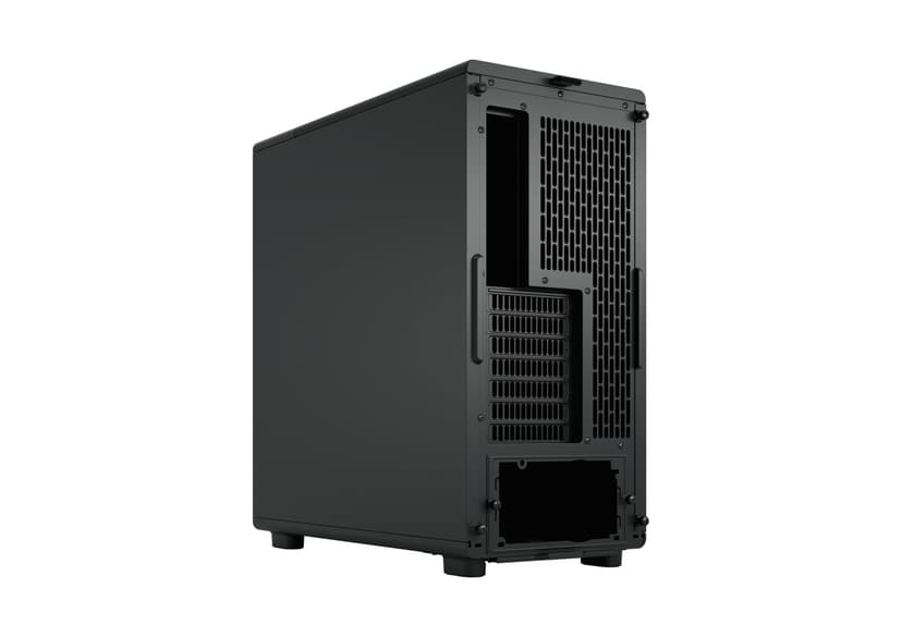 Fractal Design Epoch Black Solid - High Airflow PC Gaming Case - Mesh Front Panel - Three Momentum 12 Fans Included - Spacious Interior - ATX/mATX/ITX Support - 5