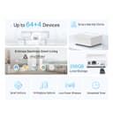 TP-Link Smart Hub avec Sonnerie Tapo H200, pour Tapo caméras/capteurs/Boutons, connectez jusqu'à 64 appareils intelligents, 19 sonneries, Plug & Play - 5