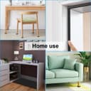 Self Adhesive Foam Roll, 300mm(W) x 1.5mm(T) x 3m(L) Foam Sheets, DIY Multifunction Neoprene Rubber Sheets Pads for Furniture Protection, Non-Slip, Sound Insulation, Shock Absorption (Black) - 6