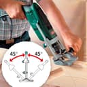 wolfcraft tecmobil Mobile Drilling Aid - Mobile Drill Stand for Freehand Drilling on Walls, at Angles, Overhead, and Stationary - with dust Extraction - 4522000 - 3