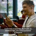 Sony WF-C510 Truly Wireless - Ecouteurs Intra-Auriculaires Bluetooth, Petits, Légers, Connexion Multipoint, Son Ambiant, IPX4, Spotify Tap, Charge Rapide, Batterie jusqu'à 22h, iOS et Android – Noir - 7