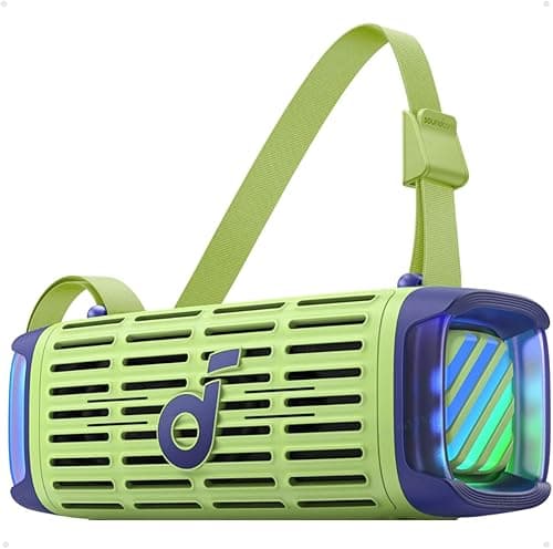 Soundcore Boom 3i by Anker, Enceinte Bluetooth extérieure résistante, IP68, Flottante, résistante à l'eau salée, BassUp 2.0, Enceinte Portable de 50 W, Bluetooth 5.3, 16 h, TWS,Kayak/pêche/Camping