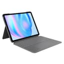 Logitech Combo Touch iPad Air 13 Pouces (M2)(2024) Keyboard Case - Clavier rétroéclairé détachable avec béquille, Confort de Frappe, Mode Multi-Usage - QWERTZ - 1
