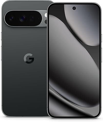Google Pixel 10 Pro XL - Unlocked Android Smartphone with Gemini, Triple Rear Camera, 24+ Hour Battery and 6.8" Super Actua Display - Obsidian, 256GB
