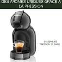 NESCAFÉ DOLCE GUSTO Mini Me Von Krups KP1238 Small Automatic Capsule Coffee Machine, Hot and Cold Drinks, 15 Bar Pressure, 0.8 Litre Water Tank, Eco Mode, Black/Anthracite, KP1238 - 3