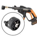 SG Store 2-Piece Pressure Washer Nozzle Compatible with WORX Hydroshot WG620e WG629e WG630e WG644 - 2