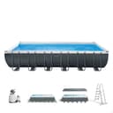 Intex 24Ft X 12Ft X 52In Ultra Xtr Rectangular Pool Set - 1