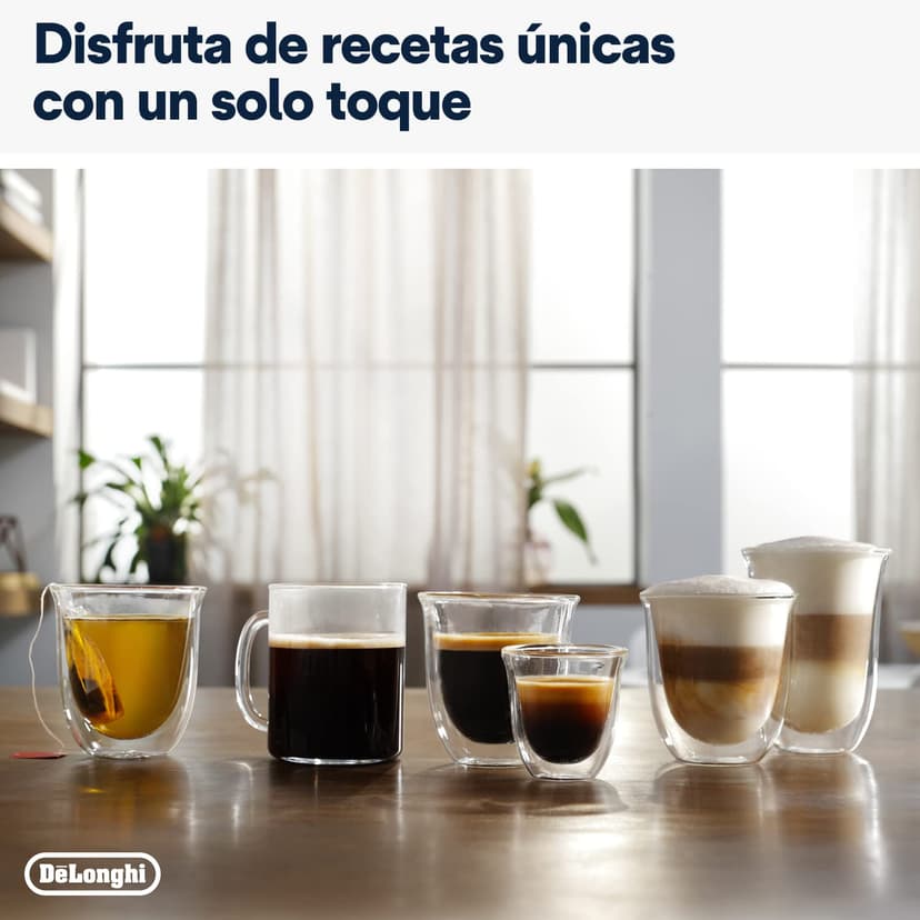 De'Longhi Magnifica Evo ECAM 292.81.B coffee machine with LatteCrema milk system, 7 direct selection buttons for cappuccino, espresso and other coffee specialties, 2-cup function, black - 5