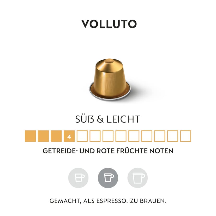 Nespresso Espresso Volluto – 50 capsules - 2