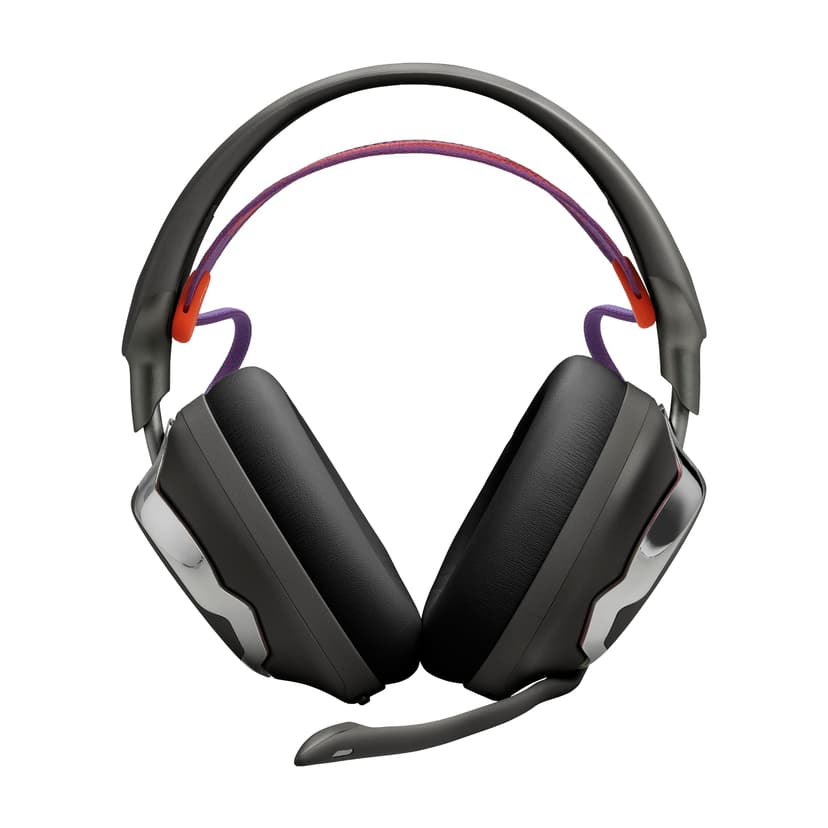 JBL Quantum 950 Casque Gaming sans Fil Bluetooth multiplateforme avec Son Spatial JBL Quantum et Suivi des mouvements, Micro Anti-Bruit, câble USB-C, 50 h d'autonomie, pièces remplaçables, Noir - 2