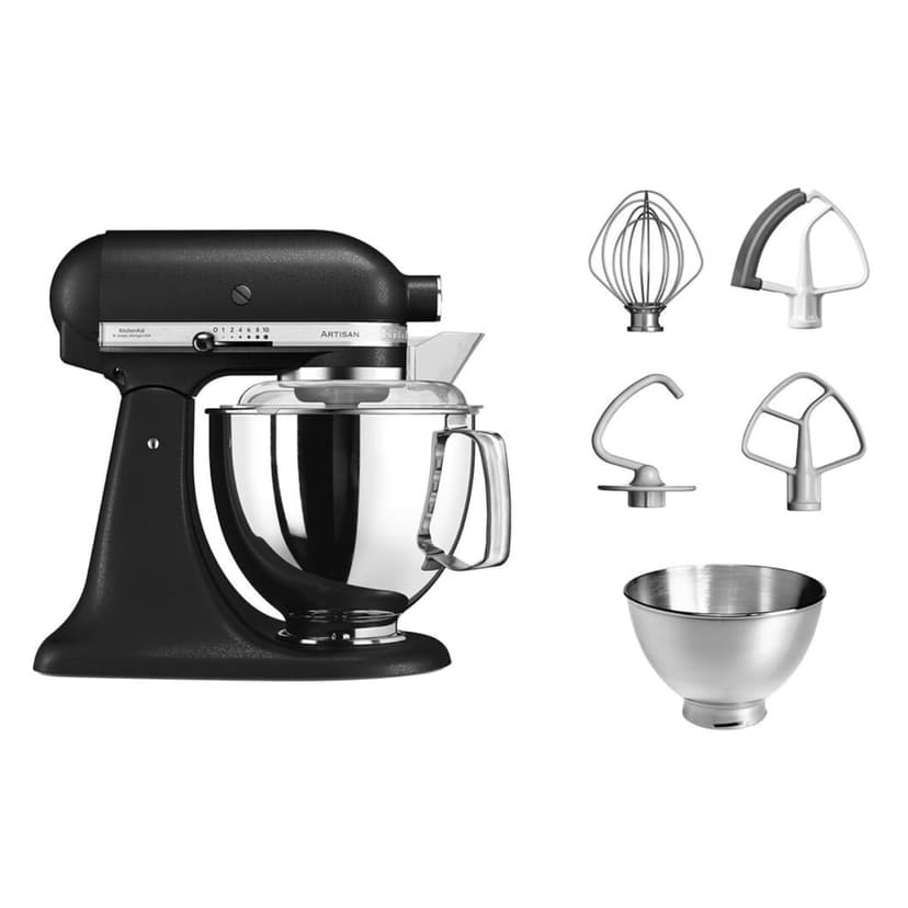 Kitchen Aid Artisan Cast Iron Black 5KSM175PSBBK 4.8 litre Stand Mixer - 3