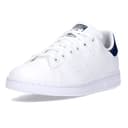 adidas Stan Smith Chaussures Unisexes pour Adulte, Blanc, Bleu foncé (FTWR White FTWR White Dark Blue), 39 1/3 EU - 1