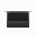 Apple 2023 MacBook Pro Laptop M3 Pro Chip mit 12‑Core CPU, 18‑Core GPU: 14,2" Liquid Retina XDR Display, 18 GB gemeinsamer Arbeitsspeicher, 1 TB SSD Speicher. Funktioniert mit iPhone, Space Schwarz - 2