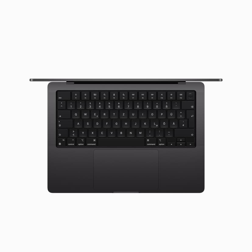 Apple 2023 MacBook Pro Laptop M3 Pro Chip mit 12‑Core CPU, 18‑Core GPU: 14,2" Liquid Retina XDR Display, 18 GB gemeinsamer Arbeitsspeicher, 1 TB SSD Speicher. Funktioniert mit iPhone, Space Schwarz - 2