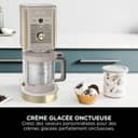 Ninja CREAMi Deluxe Machine a glace et sorbetière, 2 bacs, 10 fonctions, crème glacée, yaourts glacés, des milkshakes, des slush, Pièces amovibles lavables au lave-vaisselle, Stone/Or NC502EUSTGD - 5