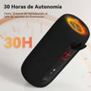 oraolo Bluetooth Speaker, Portable Wireless Speaker with Stereo Sound 24W Powerful Bluetooth Speaker, RGB Lights, Bluetooth 5.4, Support AUX/TF Card, IPX6 Waterproof for Outdoor, Suitable for Parties - 7