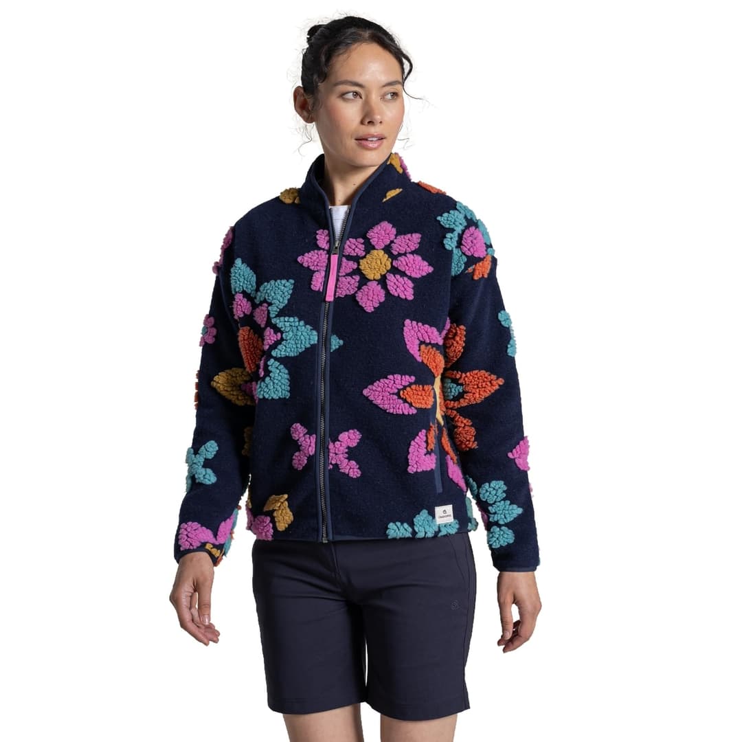 Craghoppers Womens Catalina Fleece Jacket Insulating Full Zip Layer Top