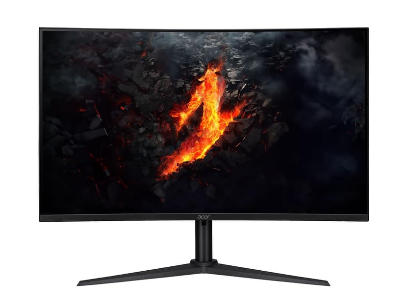 Acer Nitro XZ342CUV3, Écran PC Gaming Incurvé 34" UltraWide QHD, 180Hz (Curve 1500R, 3440x1440, 21:9, Freesync Premium, 1ms (VRB), 400Nits, 2xHDMI 2.0/1xDP 1.4) Moniteur PC curve, Pied Ajustable, Noir - 9