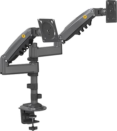 Ergosolid Heavy Duty Swivel Desk Mount with Gas Spring fo…