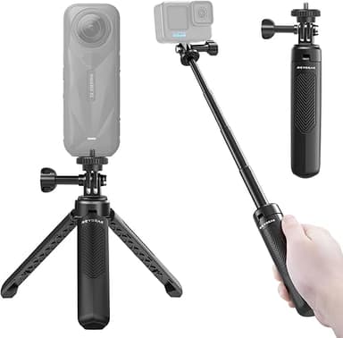 REYGEAK Perche à Selfie 40 cm pour GoPro, Mini trépied 2 …