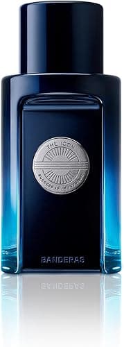 Banderas Perfumes - The Icon, Eau de Toilette for Men - Long Lasting - Masculine, Elegant, With Personality Fragance - Amber Woody Notes - Ideal for Special Events -50 ml