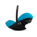 CYBEX Gold Coque Cloud G i-Size Plus, Coussin Réducteur pour Nouveau-né inclus, De la naissance à environ 24 mois, Max. 13 kg, Beach Blue - 4