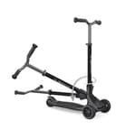 GLOBBER ULTIMUM - Kids Adult Scooter 125/90 mm Extra Wide ABEC 7 3 Wheels Height Adjustable Grey - 5