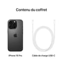 Apple iPhone 16 Pro (256GB) - Black Titanium - 6