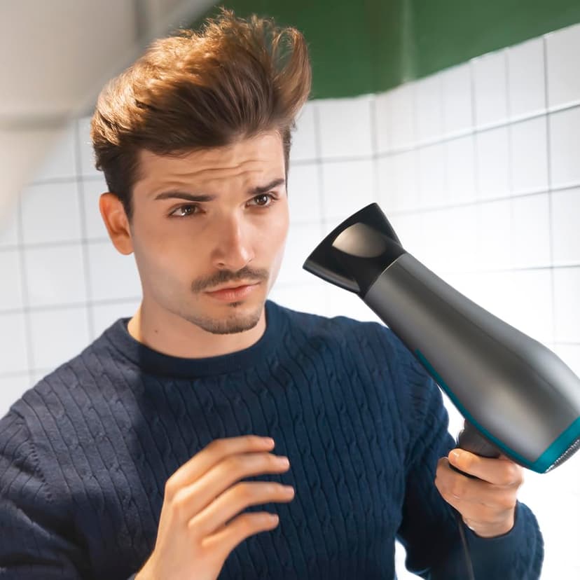 Cecotec Bamba IoniCare 5200 Aura Black Ionic Hair Dryer, 2300W, Concentrator and Diffuser, Frizz Free Hair, DC Motor, Real Ion, Large Air Flow, 2 Speeds and 3 Temperatures - 5