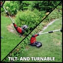 Einhell GC-ET 4530 Electric Garden Strimmer With 3 Thread Spools - Auto Line-Fed Grass Trimmer With Telescopic Aluminium Handle, Rotatable Head And Flower Guard - Corded Grass Strimmer Set - 3