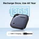 UGREEN FineTrack Duo (4 Pack) for iOS & Android, USB-C Rechargeable Tracker Compatible with Apple Find My and Google Find Hub, Keys Finder and Item Locator for Wallet, Backpack, Luggage and More - 3
